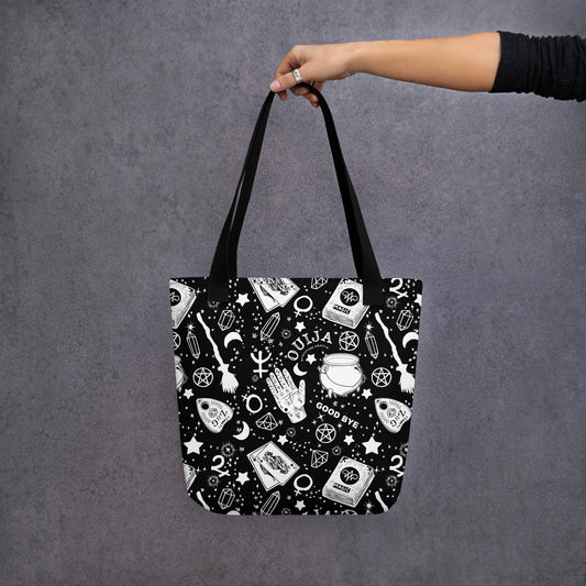 Spooky Occult All Over Print Tote bag