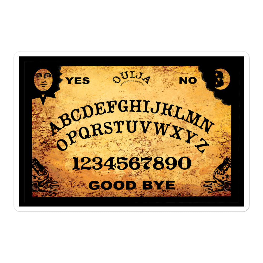 Ouija Board Sticker