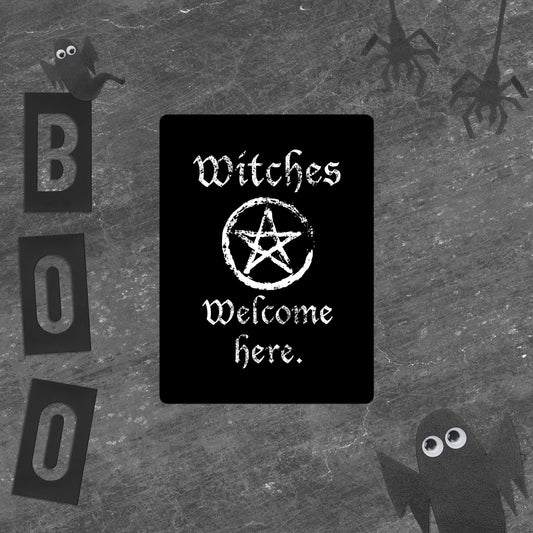 Witches Welcome Sticker